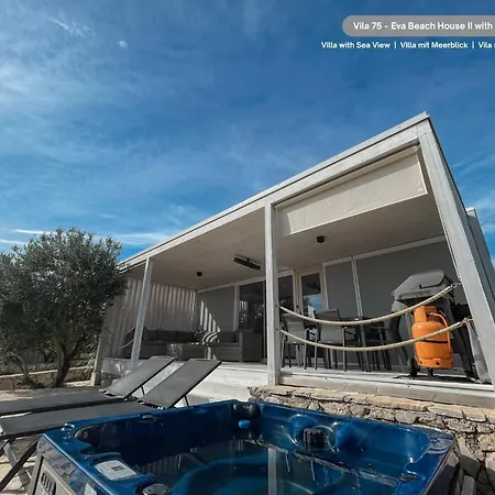 Eva House I & Ii Buqez - Private Sauna Or Whirlpool Апартаменты Драге